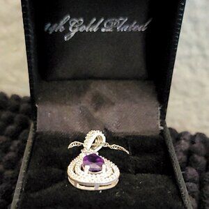 18 Women's Amethyst Pendant & Necklace